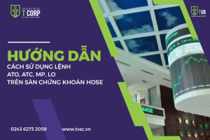 HƯỚNG DẪN CÁCH SỬ DỤNG LỆNH ATO, ATC, MP, LO TRÊN SÀN CHỨNG KHOÁN HOSE